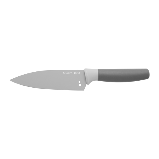 Nôž Leo šefkuchára na bylinky 14cm (šedý)